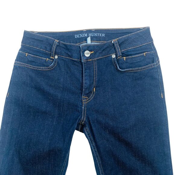 Dark blue wash womens denim jeans for women by Denim Hunter size 28 - Picture 13 of 16